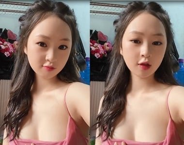 Bắn toàn bộ bướm em mặc áo hồng da trắng