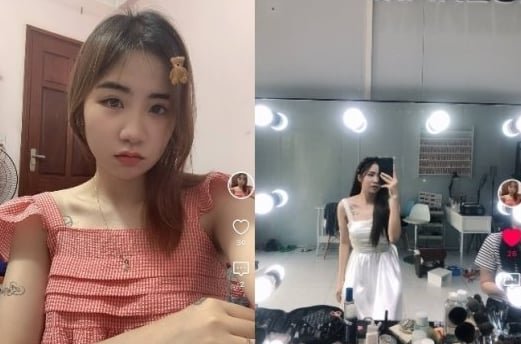 Bii mũm mĩm thỏa mãn trong vòng tay chăm sóc