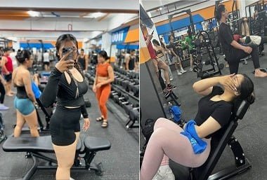 Rủ nhau địt nhau thỏa mãn với em Gymer
