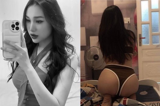 Cô gái Ngọc Diễm quyến rũ trong đêm tối