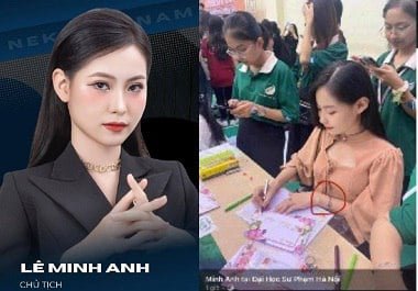 Cô giáo ĐHSP Lê Minh Anh dâm đãng