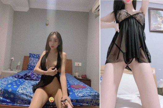 Kiều duyên dáng cùng anh thưởng thức món nướng hấp dẫn