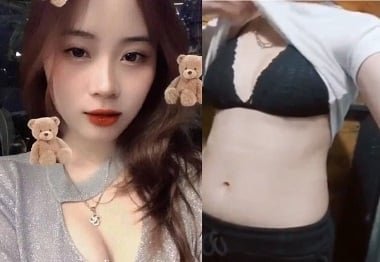 Clip cận cảnh Ngọc Diễm khi đang thực hiện hành động 18+