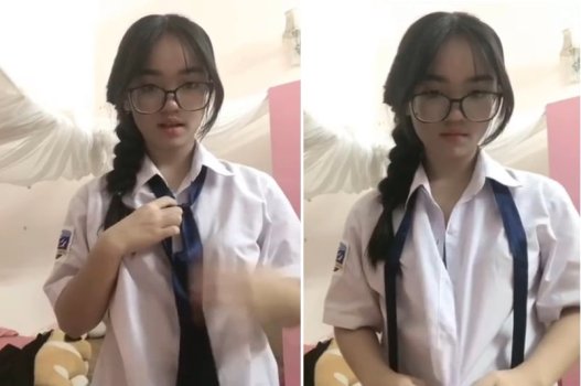 Nữ sinh kính đeo lố lăng hơn cả xã hội