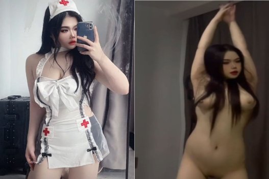 Y tá dâm đãng giúp đỡ bệnh nhân với bộ ngực khủng