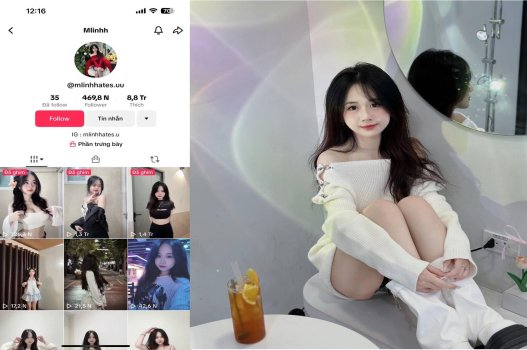 TikToker Minh lộ clip sex quay cảnh làm tình cực đẹp